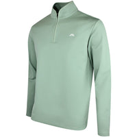 J.Lindeberg Golf Pullover - Clide QZ - Hedge Green SS26