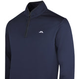 J.Lindeberg Golf Pullover - Clide QZ - JL Navy SS26