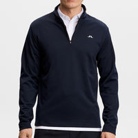 J.Lindeberg Golf Pullover - Clide QZ - JL Navy SS26