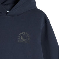 J.Lindeberg Golf Pullover - Club Graphic Hoodie - JL Navy AW26