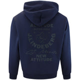 J.Lindeberg Golf Pullover - Club Graphic Hoodie - JL Navy AW26
