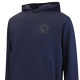 J.Lindeberg Golf Pullover - Club Graphic Hoodie - JL Navy AW26