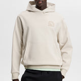 J.Lindeberg Golf Pullover - Club Graphic Hoodie - Moonbeam AW26