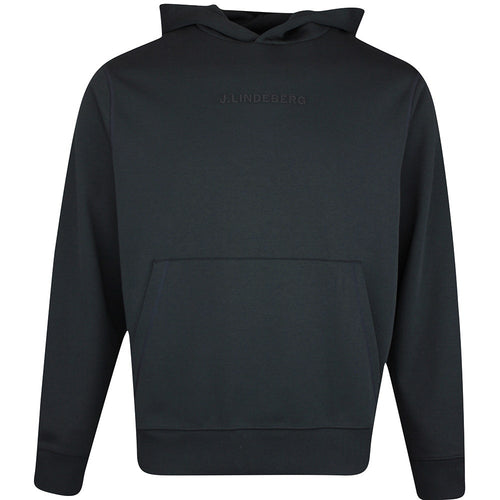 J.Lindeberg Golf Pullover - Club Hoodie - Black SS26