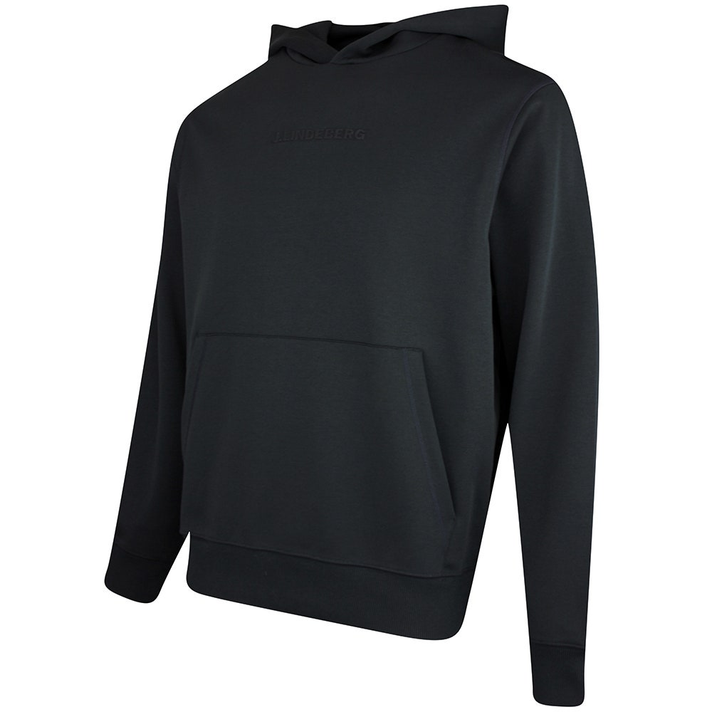 J.Lindeberg Golf Pullover - Club Hoodie - Black SS26