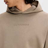 J.Lindeberg Golf Pullover - Club Hoodie - Brindle SS26