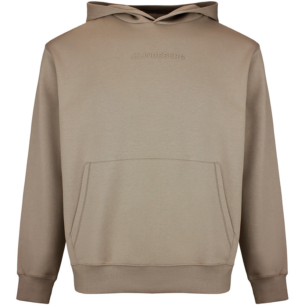 J.Lindeberg Golf Pullover - Club Hoodie - Brindle SS26