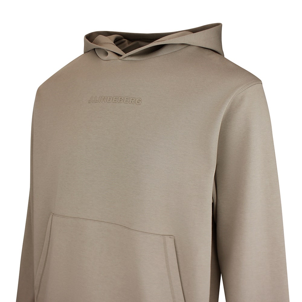 J.Lindeberg Golf Pullover - Club Hoodie - Brindle SS26