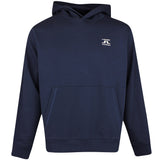 J.Lindeberg Golf Pullover - Club Print Hoodie - JL Navy SS26