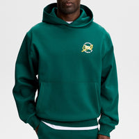 J.Lindeberg Golf Pullover - Club Tour Hoodie - Forest Biome SS26