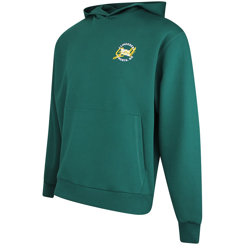 J.Lindeberg Golf Pullover - Club Tour Hoodie - Forest Biome SS26