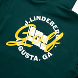 J.Lindeberg Golf Pullover - Club Tour Hoodie - Forest Biome SS26