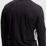 J.Lindeberg Golf Pullover - Finn QZ Mid - Black AW26