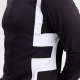 J.Lindeberg Golf Pullover - Finn QZ Mid - Black AW26