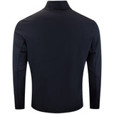 J.Lindeberg Golf Pullover - Finn QZ Mid - Black AW26