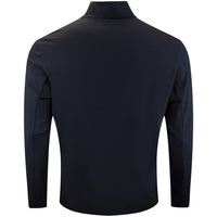 J.Lindeberg Golf Pullover - Finn QZ Mid - Black AW26