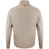 J.Lindeberg Golf Pullover - Finn QZ Mid - Brindle AW26
