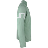 J.Lindeberg Golf Pullover - Heath Strike QZ - Hedge Green SS26