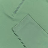 J.Lindeberg Golf Pullover - Heath Strike QZ - Hedge Green SS26