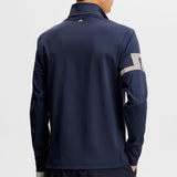 J.Lindeberg Golf Pullover - Heath Strike QZ - JL Navy SS26
