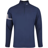 J.Lindeberg Golf Pullover - Heath Strike QZ - JL Navy SS26