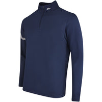 J.Lindeberg Golf Pullover - Heath Strike QZ - JL Navy SS26
