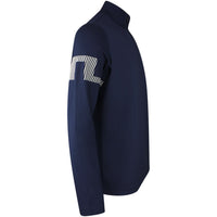 J.Lindeberg Golf Pullover - Heath Strike QZ - JL Navy SS26