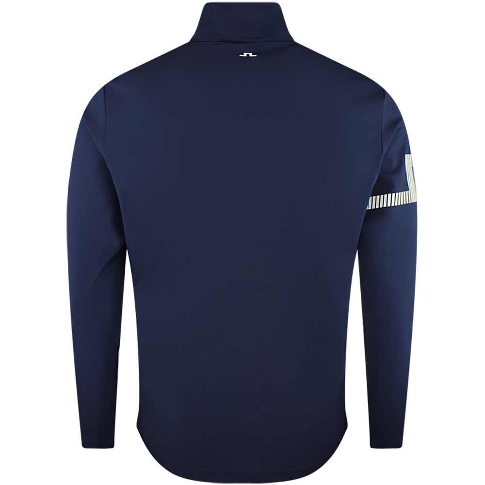 J.Lindeberg Golf Pullover - Heath Strike QZ - JL Navy SS26
