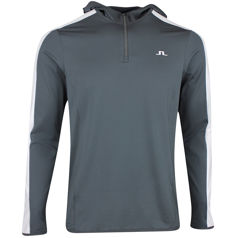 J.Lindeberg Golf Pullover - Jersey QZ Hoodie - Asphalt PS26