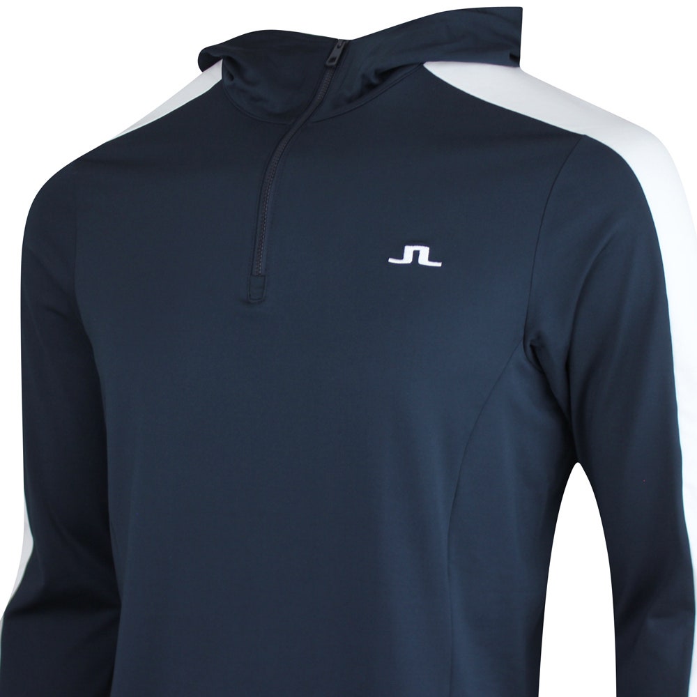 J.Lindeberg Golf Pullover - Jersey QZ Hoodie - JL Navy PS26