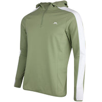 J.Lindeberg Golf Pullover - Jersey QZ Hoodie - Oil Green PS26