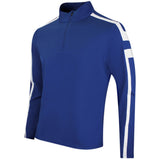 J.Lindeberg Golf Pullover - Keaton QZ Mid - Estate Blue SH26