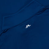 J.Lindeberg Golf Pullover - Keaton QZ Mid - Estate Blue SH26