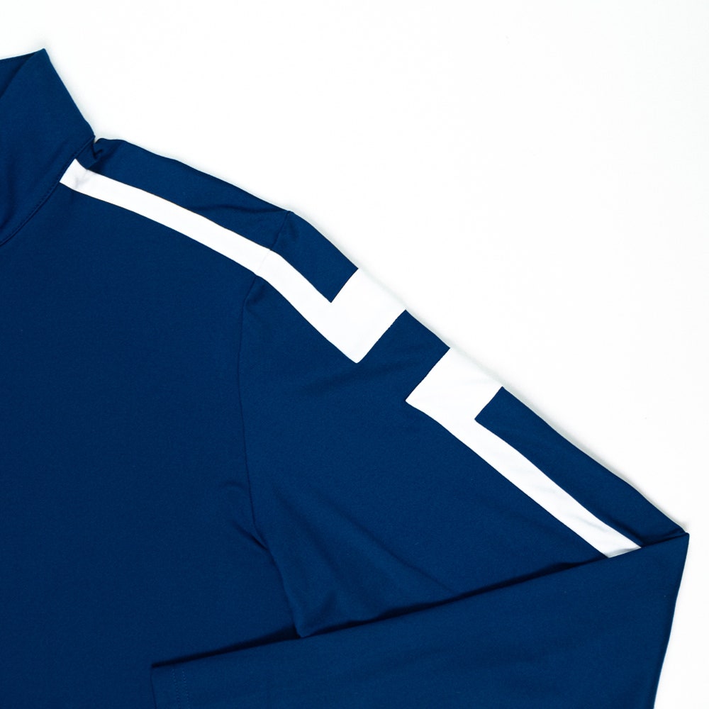 J.Lindeberg Golf Pullover - Keaton QZ Mid - Estate Blue SH26