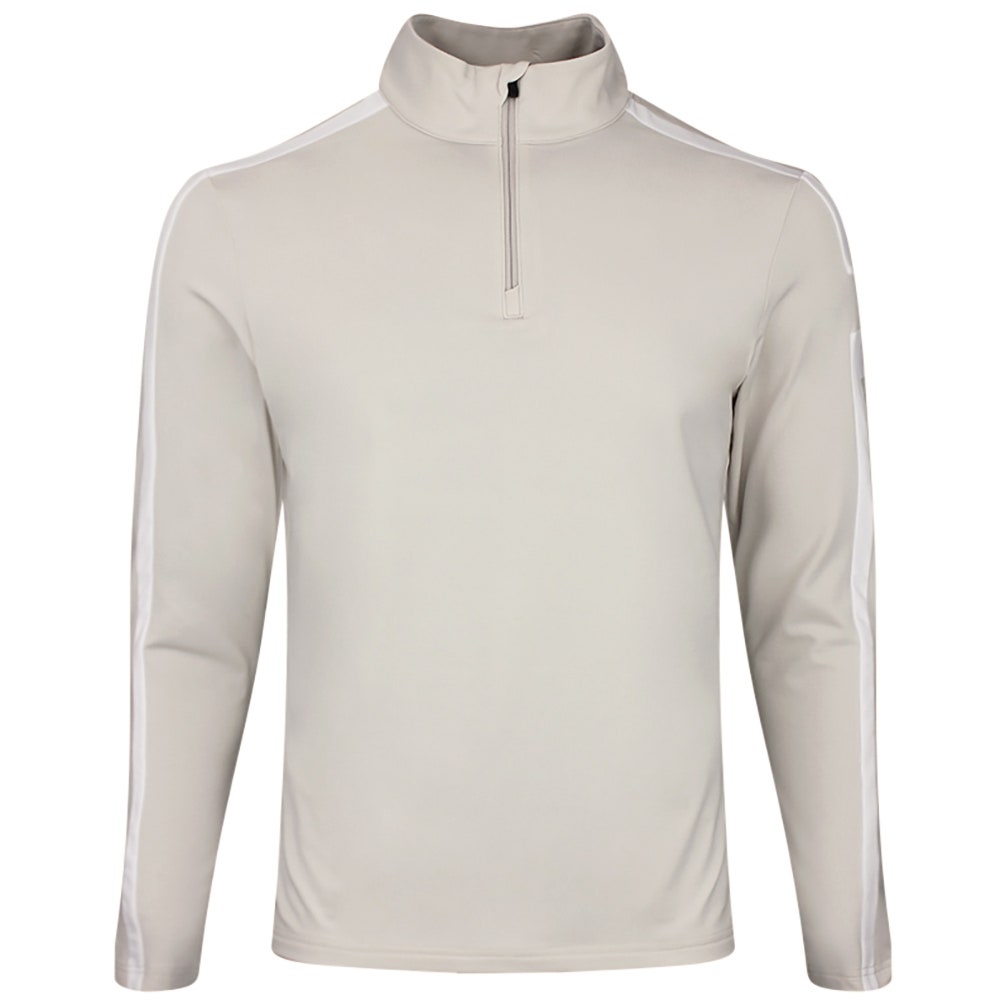 J.Lindeberg Golf Pullover - Keaton QZ Mid - Moonbeam SH26