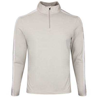 J.Lindeberg Golf Pullover - Keaton QZ Mid - Moonbeam SH26