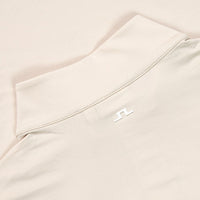 J.Lindeberg Golf Pullover - Keaton QZ Mid - Moonbeam SH26