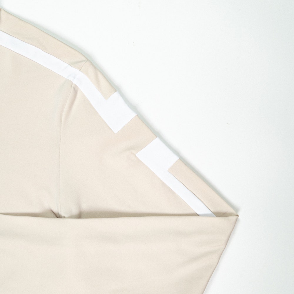 J.Lindeberg Golf Pullover - Keaton QZ Mid - Moonbeam SH26