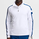 J.Lindeberg Golf Pullover - Keaton QZ Mid - White SH26