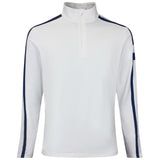 J.Lindeberg Golf Pullover - Keaton QZ Mid - White SH26