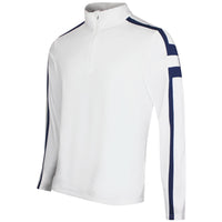 J.Lindeberg Golf Pullover - Keaton QZ Mid - White SH26