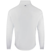 J.Lindeberg Golf Pullover - Keaton QZ Mid - White SH26