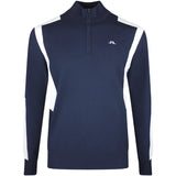 J.Lindeberg Golf Pullover - Kendrick Knitted QZ - JL Navy SS26