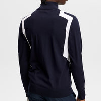 J.Lindeberg Golf Pullover - Kendrick Knitted QZ - JL Navy SS26