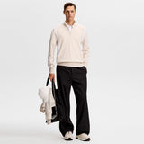 J.Lindeberg Golf Pullover - Kendrick Knitted QZ - Moonbeam SS26