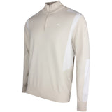 J.Lindeberg Golf Pullover - Kendrick Knitted QZ - Moonbeam SS26