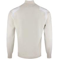 J.Lindeberg Golf Pullover - Kendrick Knitted QZ - Moonbeam SS26
