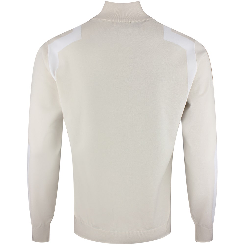 J.Lindeberg Golf Pullover - Kendrick Knitted QZ - Moonbeam SS26