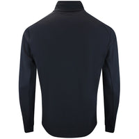 J.Lindeberg Golf Pullover - Lassy QZ Mid - Black AW26