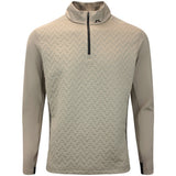 J.Lindeberg Golf Pullover - Lassy QZ Mid - Brindle AW26